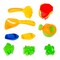 Toy Time Water or Sand Sensory Table with Lid and Toys, Portable Covered Activity Playset for the Beach 691226KBZ - alternate 3